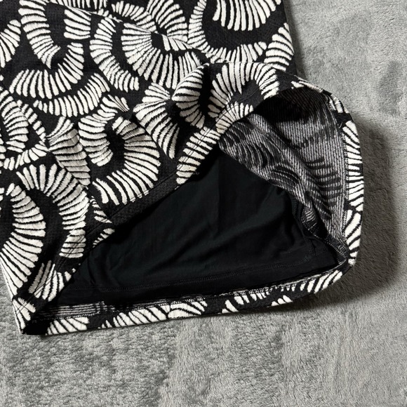 Anthropologie‎ Maeve Windfall Tunic Shift Dress Textured Black White Size Small - Picture 4 of 12